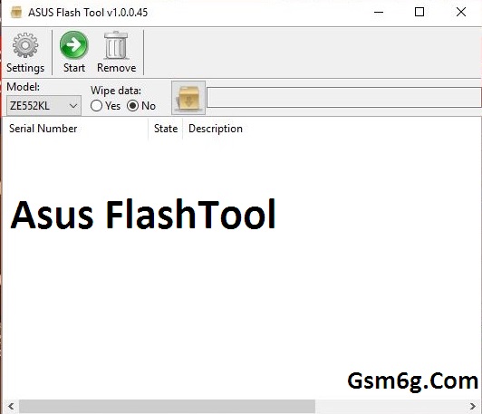 Hướng dẫn sử dụng Asus FlashTool Flash Rom Raw